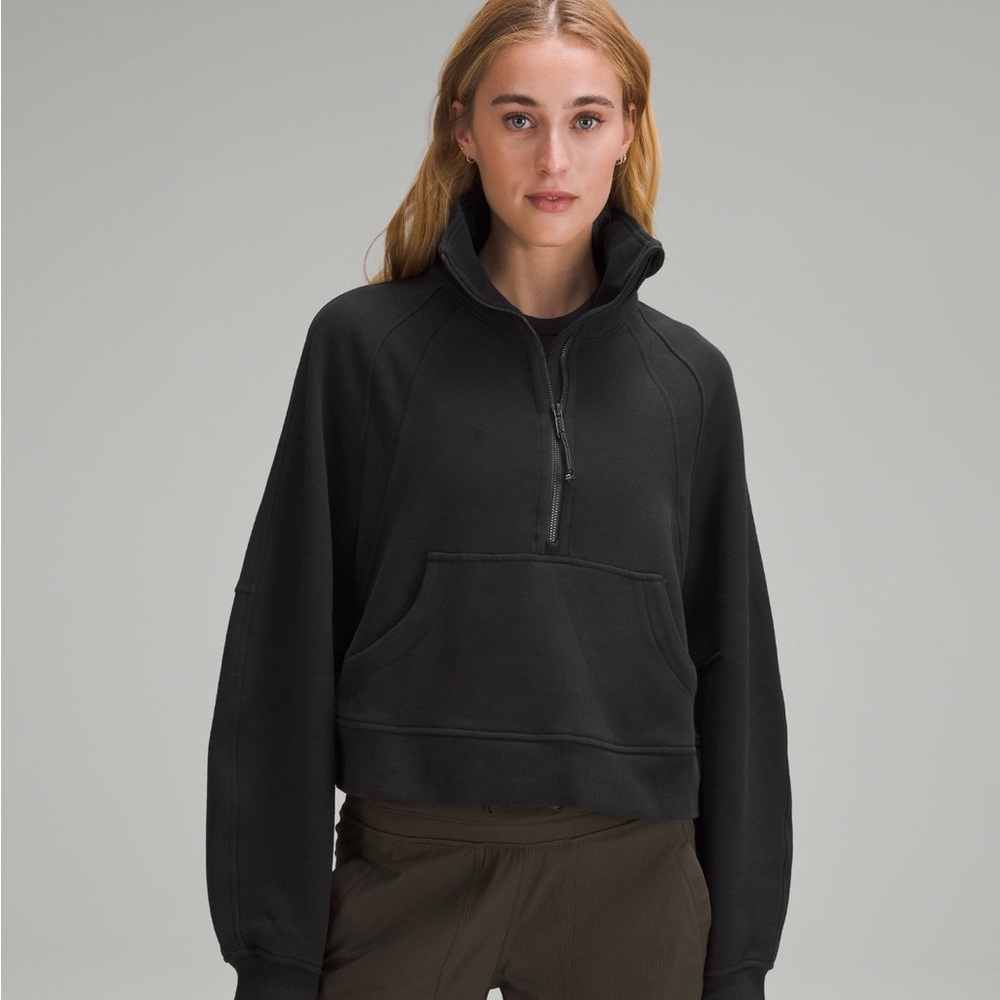 Lululemon Scuba Oversized Funnel Neck Half Zip - Like New Condition